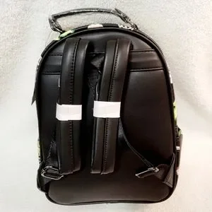 Plastic Empire Exclusive Back To The Future LE Plutonium Mini Backpack LoungeFly PLUTONIUM GLOW Marty BTTF Mini Backpack Plastic  main image 4